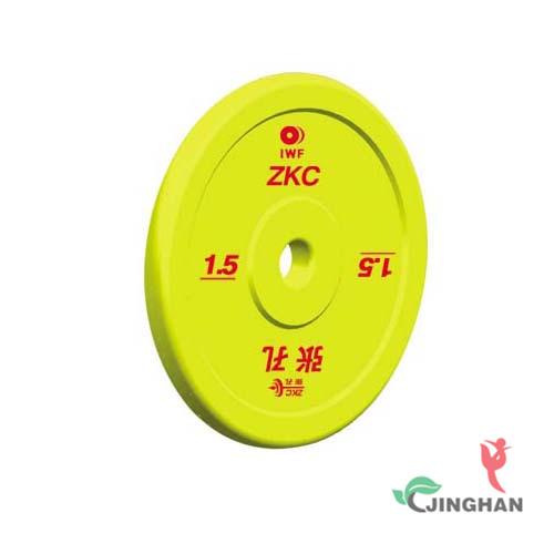 JHJSGLP-1.5 技術(shù)杠鈴片1.5kg